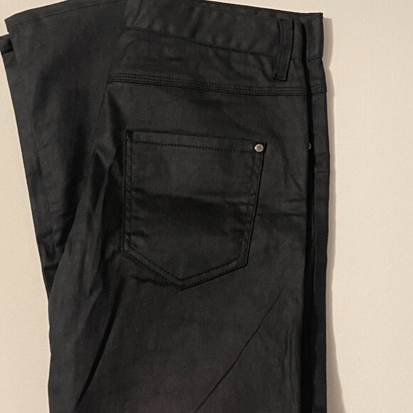 Kayden K Jeans Slim Wax Jet Black Size 32 x 40 Style KD525 - Picture 3 of 5